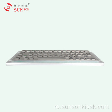 Tastatură metalică și touch pad